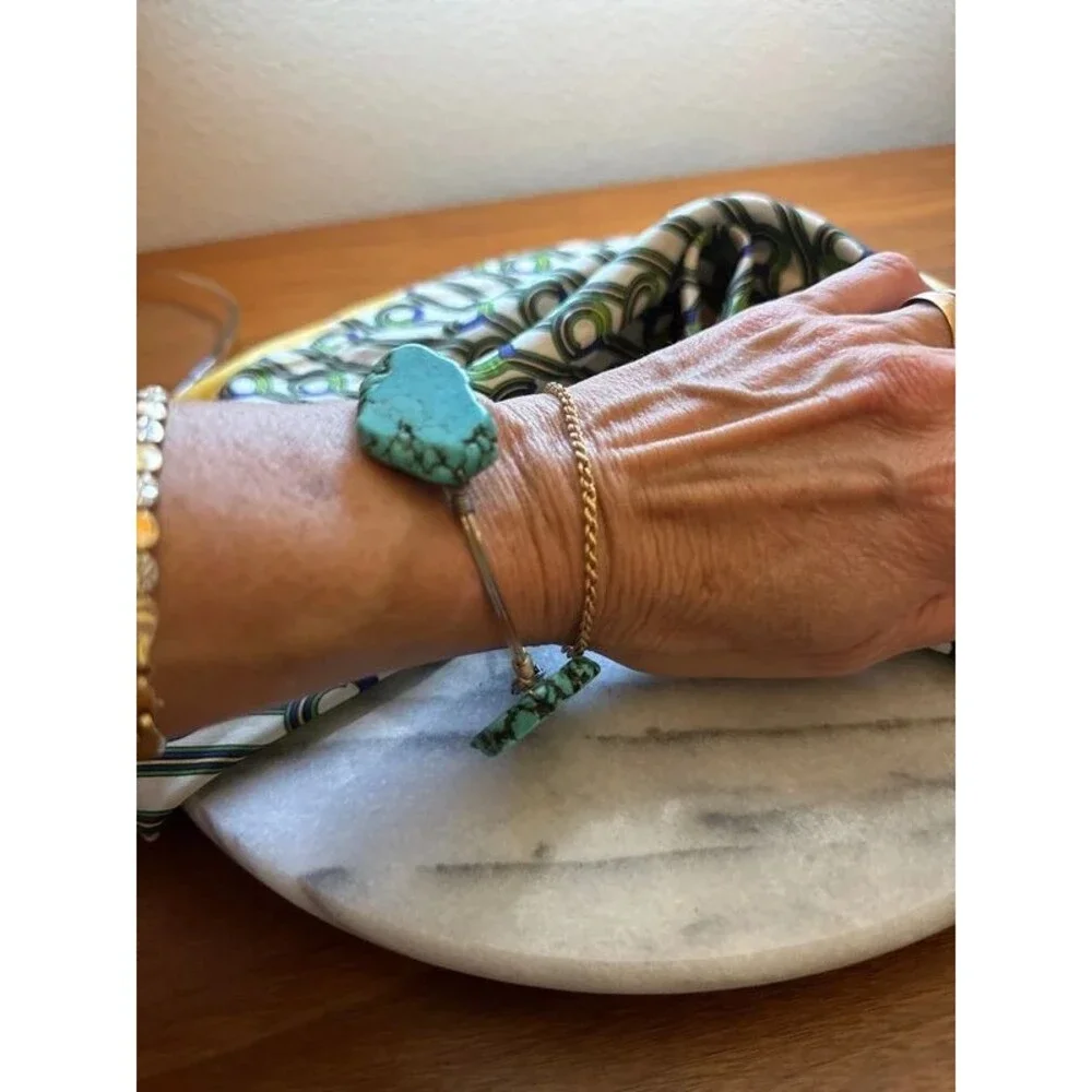 boho-style cuff bracelet